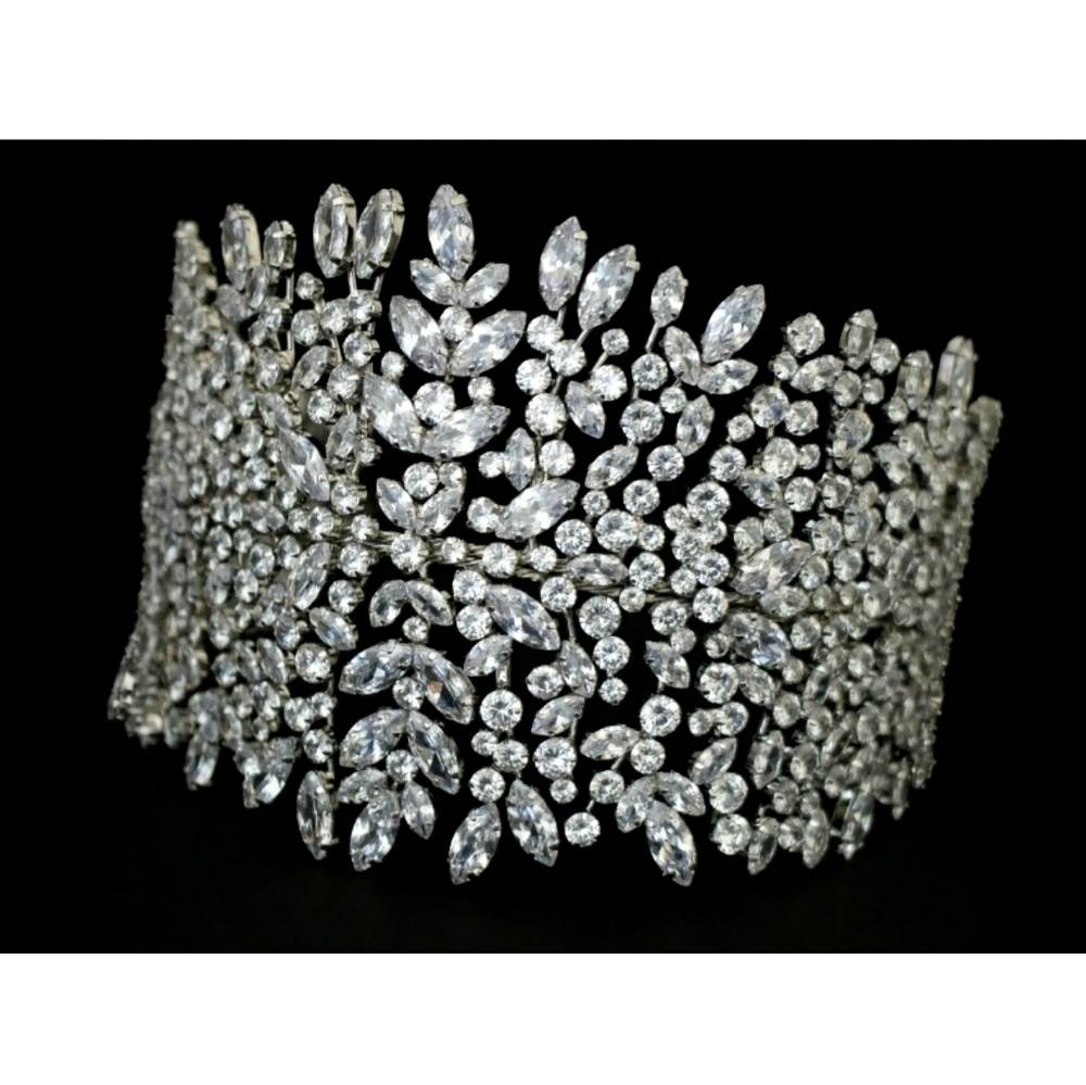 LUXURIOUS Swarovski Bridal Headpiece